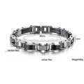 Bracelets en acier inoxydable de couple, dames bracelet étanche